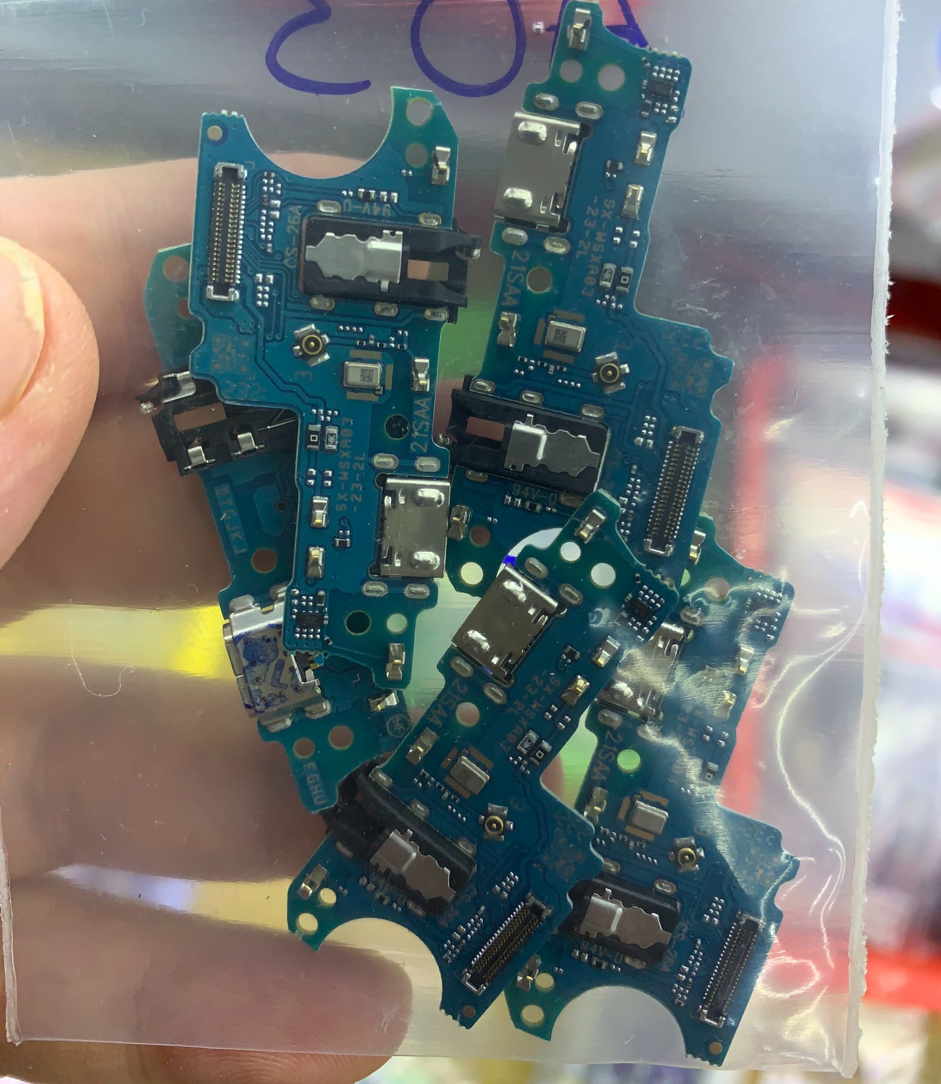 Cụm bo sạc, cáp sạc, chân sạc samsung A03