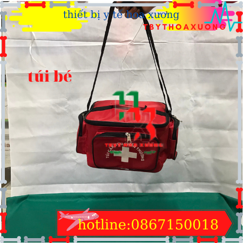 Túi cứu thương cỡ trung 30x20x20cm - túi y tế