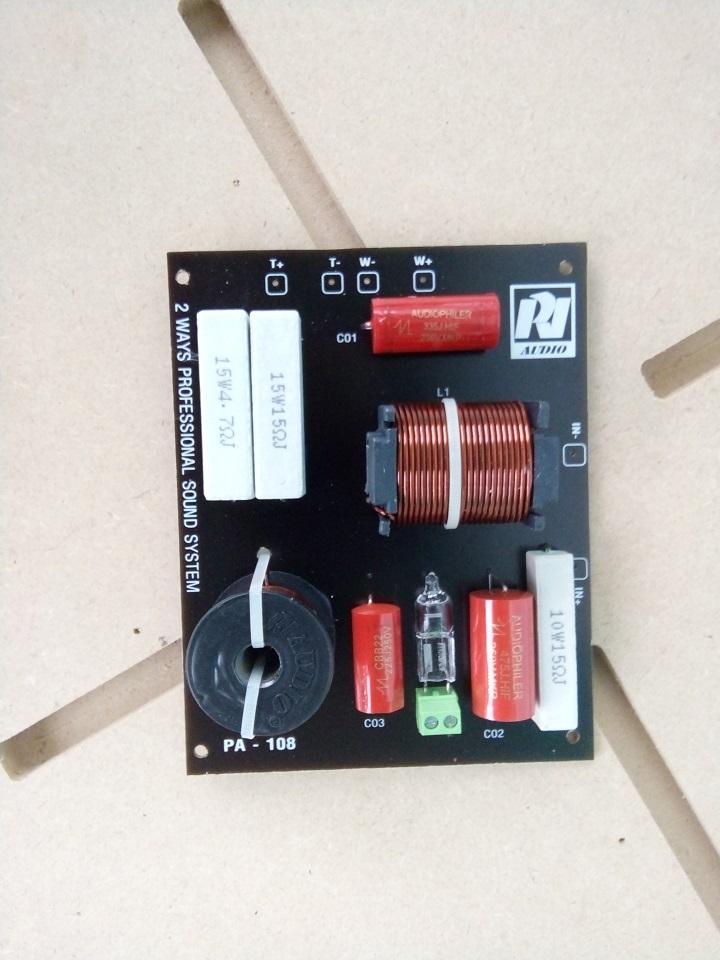 phân tần 1 bass 1 treble công suất lớn - 2 chiếc