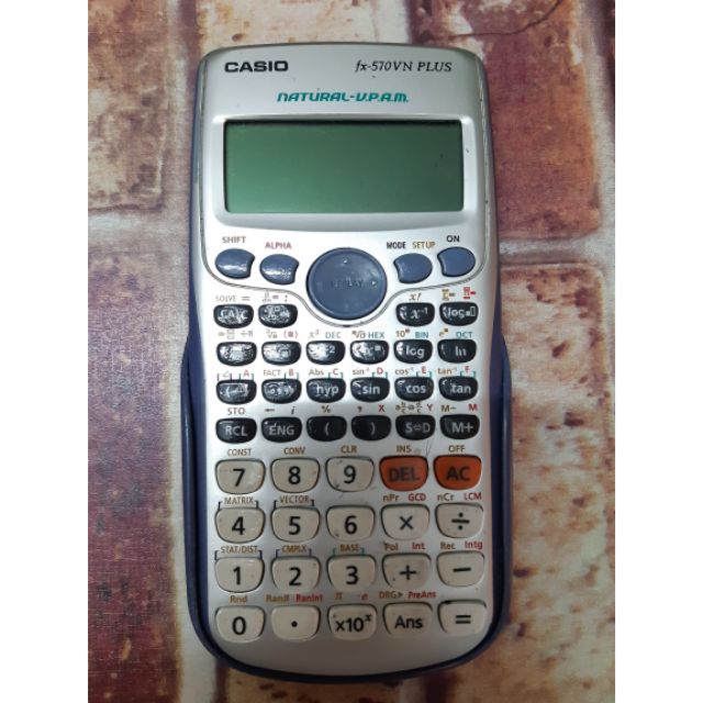 MÁY TÍNH CASIO FX570 VN PLUS  (BẢO HÀNH 1 NĂM 1 ĐỔI 1)