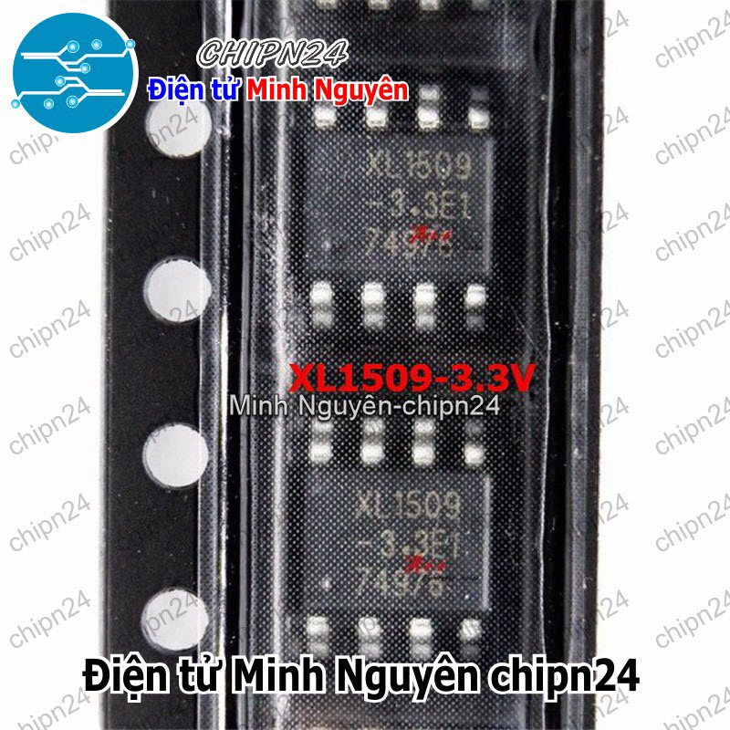 [2 con] (ST) IC Dán XL1509-3.3V SOP-8 Hàng Tốt (SMD) (XL1509 1509 3V3) - HH004169