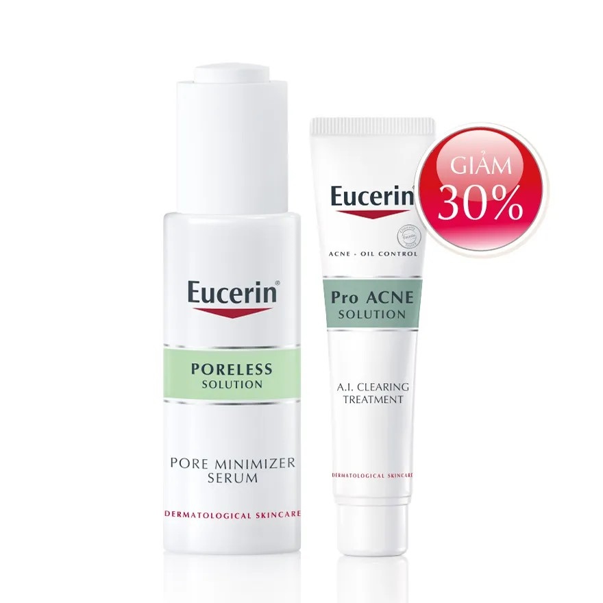 Tinh Chất ProAcne Poreless 30ml   Gel Giảm Mụn Pro Acne Solution 40ml
