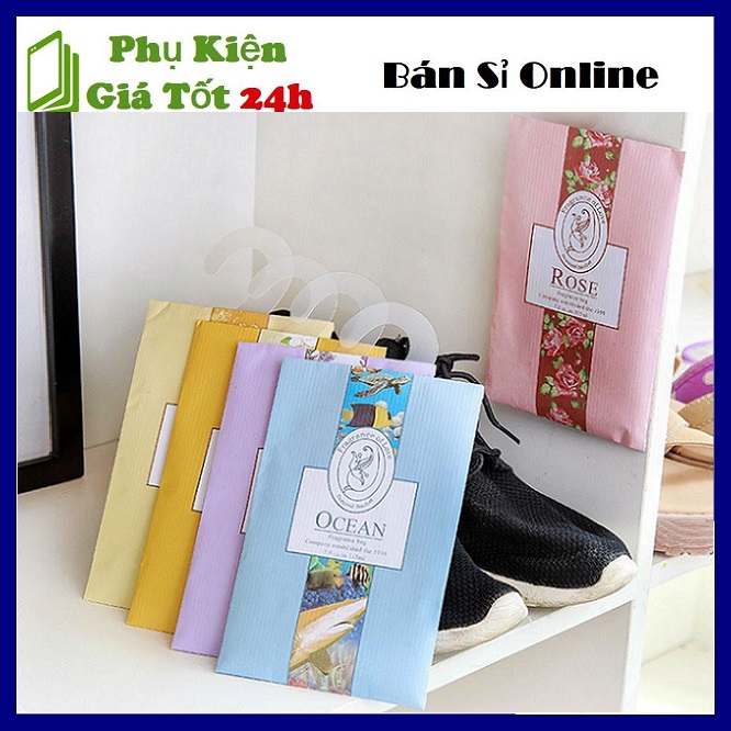[HCM]⚡ Túi Thơm Nhiều Mùi Để Tủ Quần Áo Giày Dép Nhà Tắm Kèm Móc Treo - Túi Thơm Thảo Mộc Tinh Dầu Tự Nhiên Treo Phòng - Treo Tủ Quần Áo - Ôtô - Túi Thơm Nhiều Mùi lựa Chọn ⚡