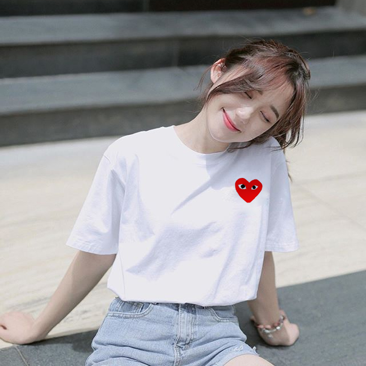 Áo Thun Unisex Tay Lỡ Heart Play