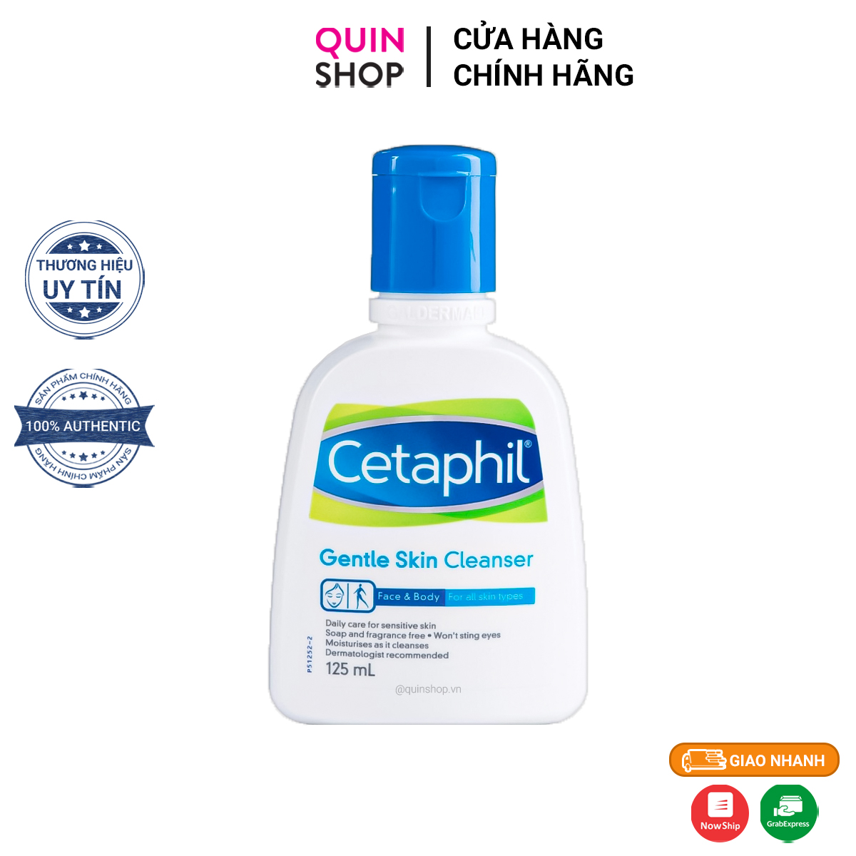 Sữa Rửa Mặt Cho Da Mụn, Nhạy Cảm Cetaphil Gentle, Oily Skin, Gentle Exfoliating SA Cleanser
