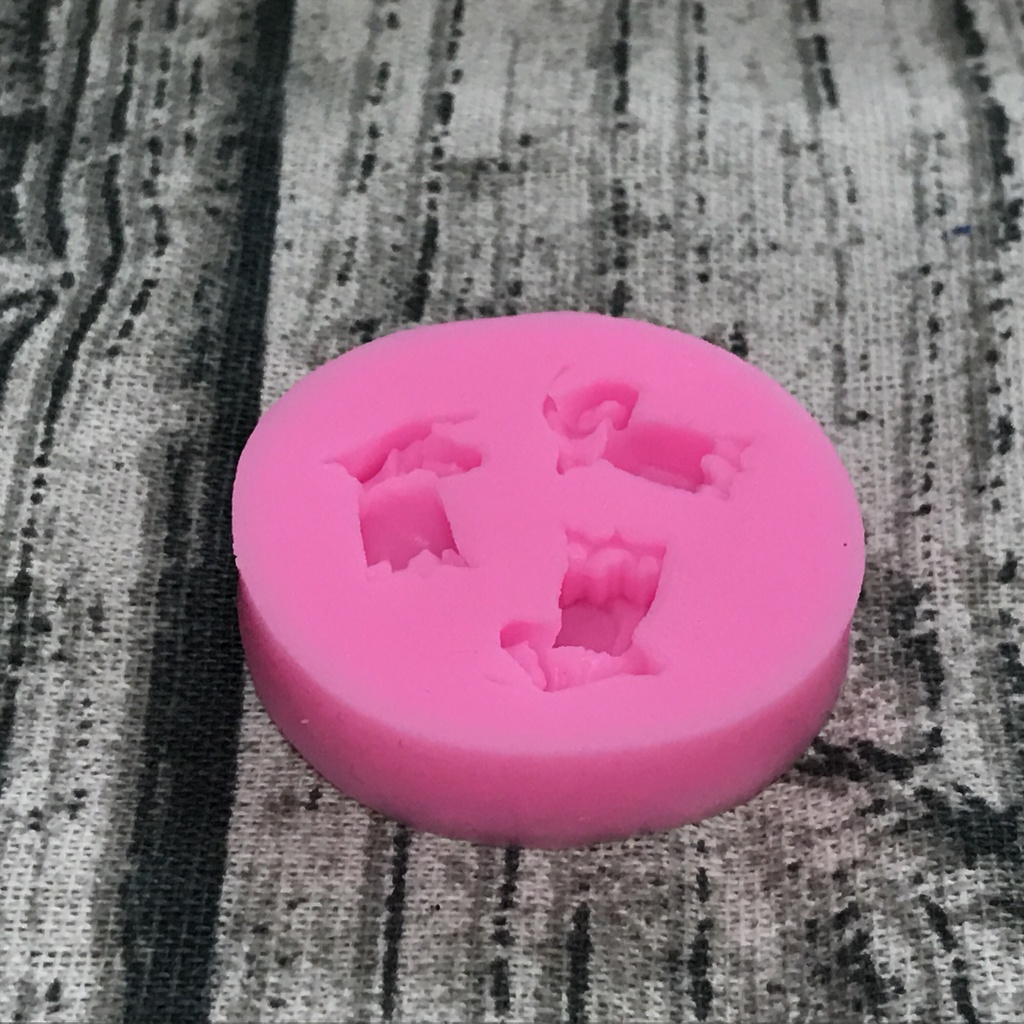 Khuôn silicon 3D hoa Tulip mini