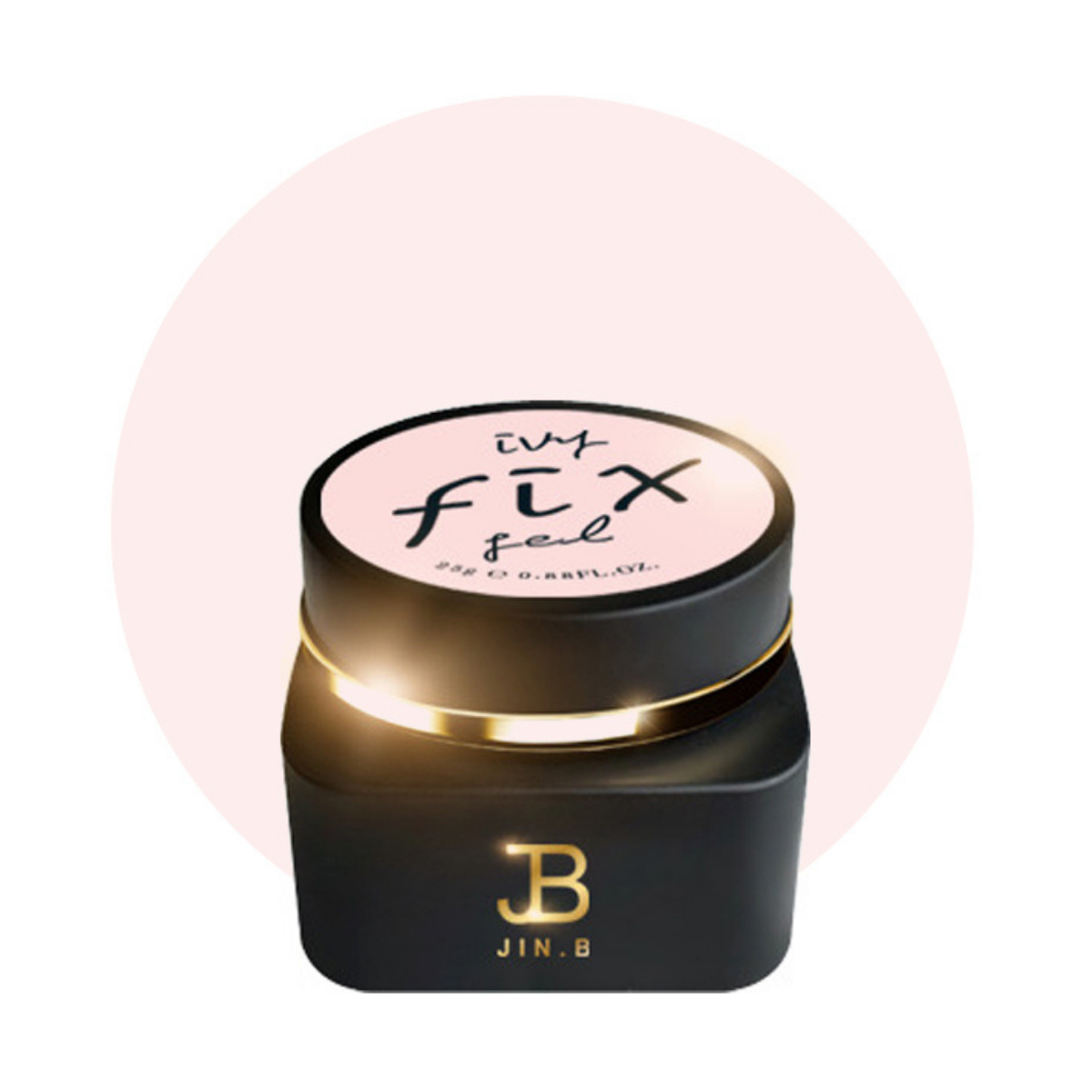 Jin.B Gel đính đá tạo form móng Ivy Fix Gel dạng Tuýp 7g tiện dụng