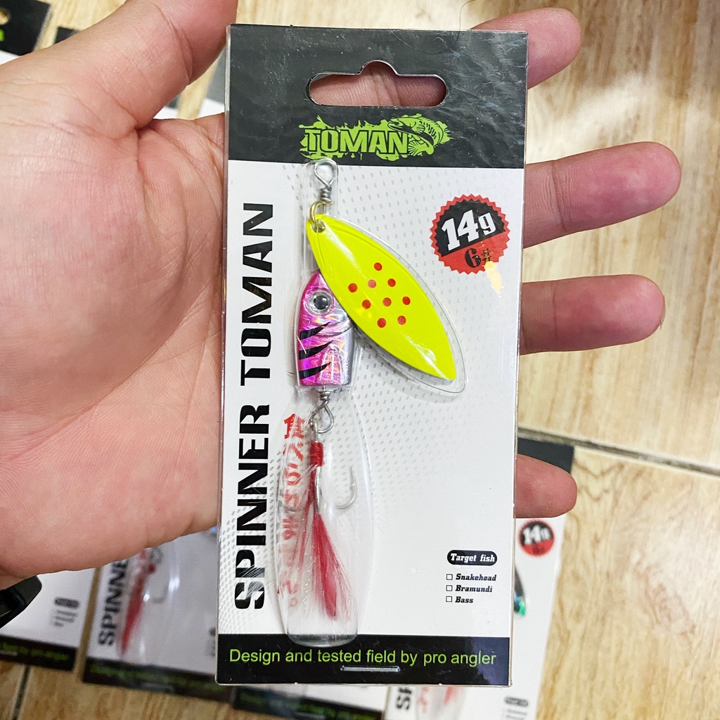 Mồi lure Toman Spinner 14gr