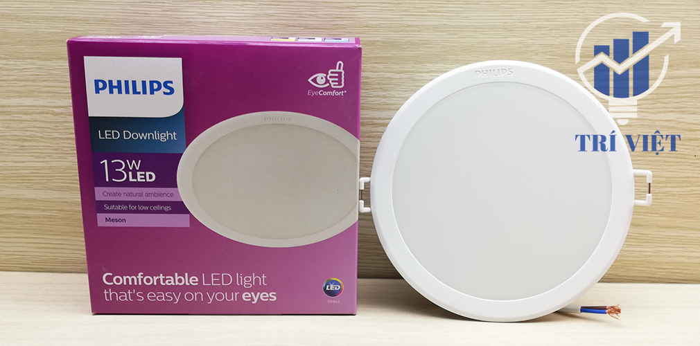 [HCM]Combo 12 Đèn led âm trần Philips 13W 59464 MESON - 4000k (trung tính)