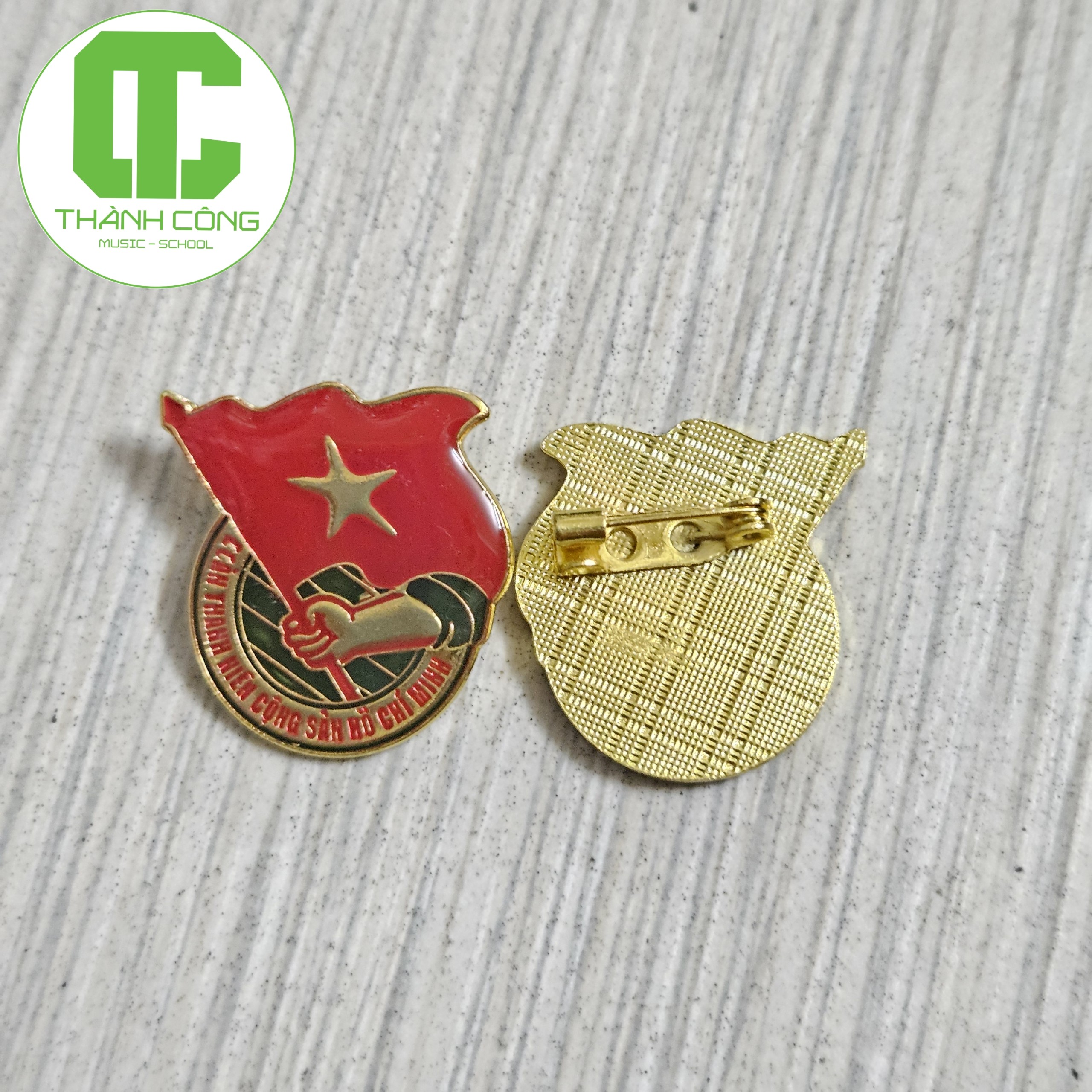 Huy hiệu ĐOÀN [Vàng Đẹp], huy hiệu đoàn thanh niên việt nam