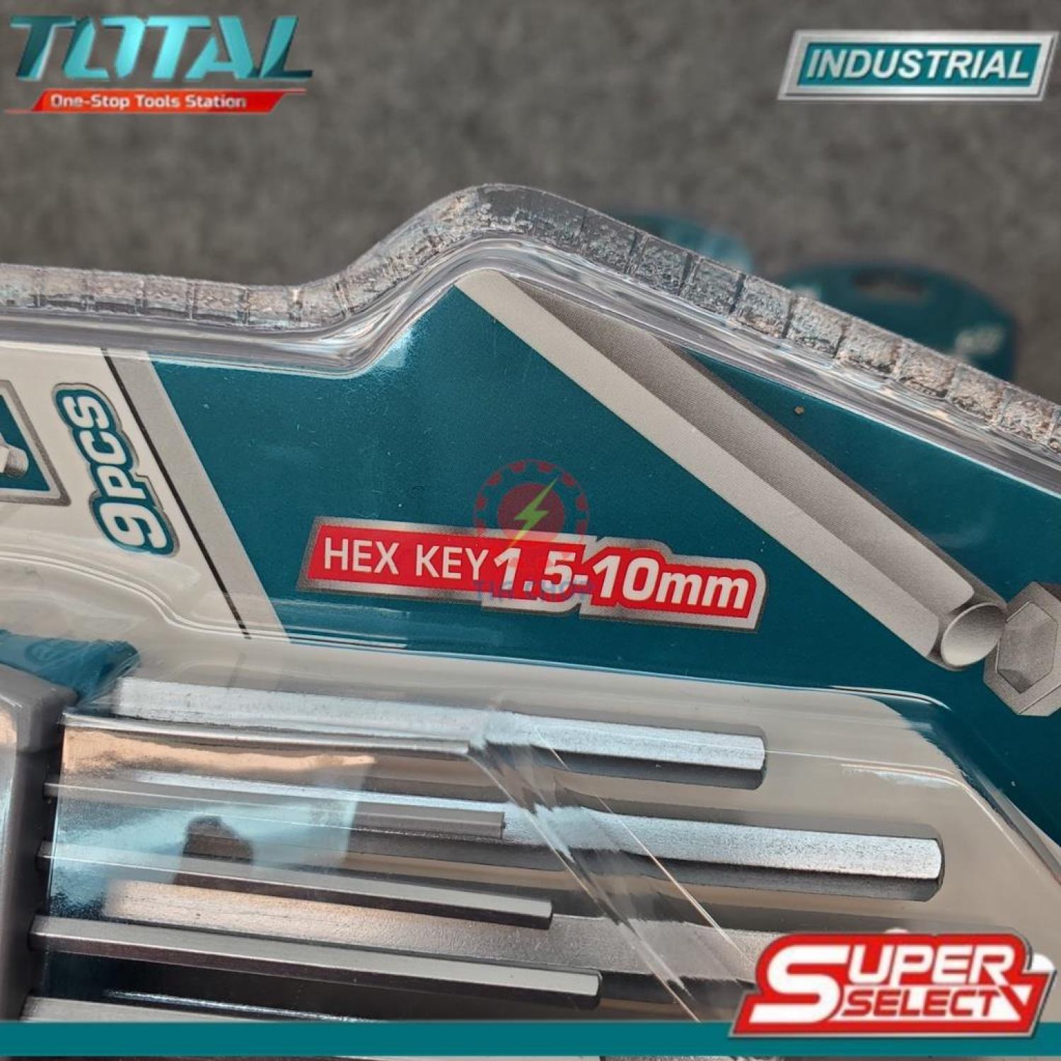 Bộ chìa lục giác 1.5-10mm THT106191 TOTAL