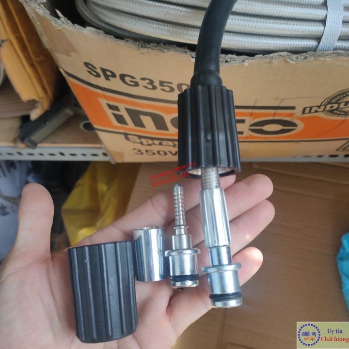 Đầu cốt nối dây rửa xe ren 22mm