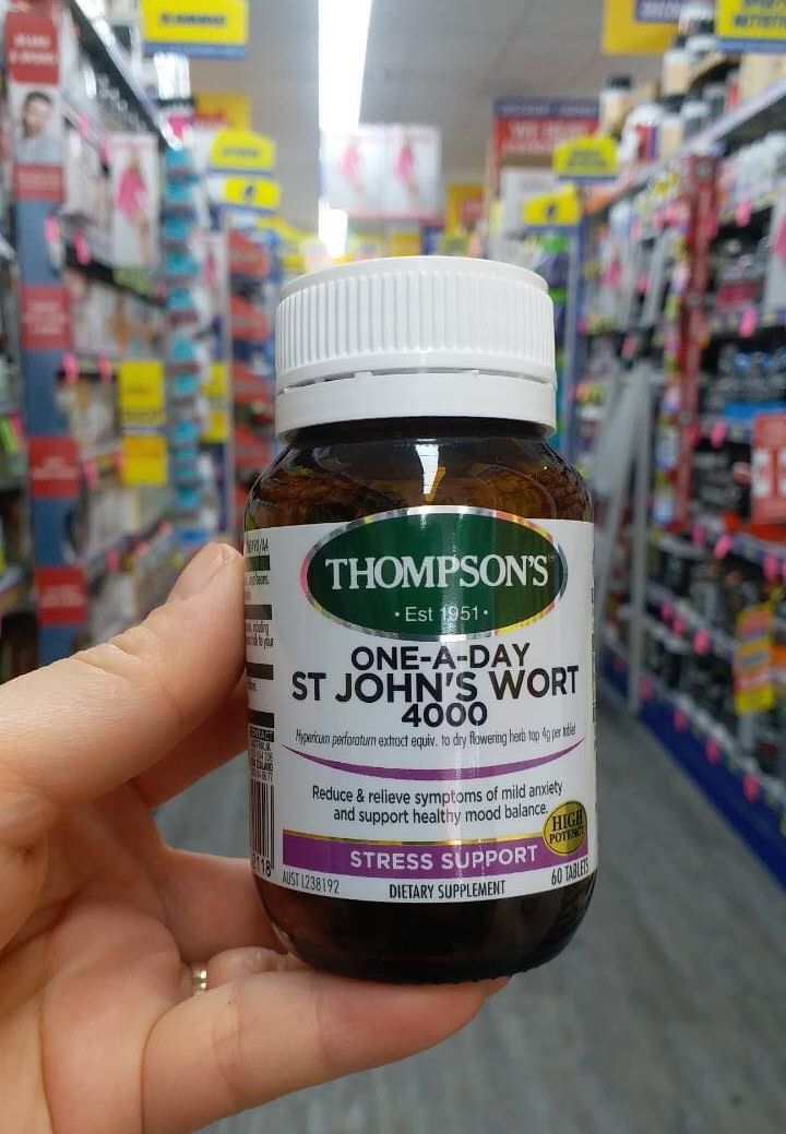 Thompson's John Wort 4000 chai 60 viên