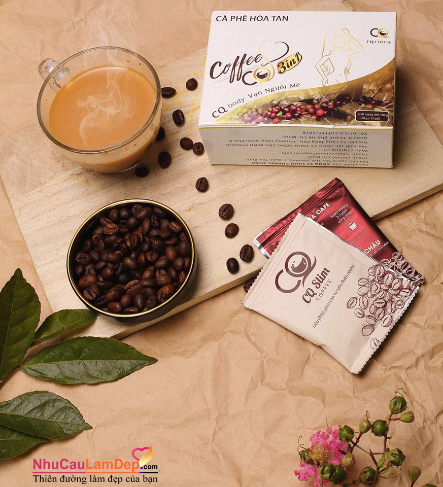 CAFE GIẢM CÂN CQSLIM 3IN1 THÁI LAN