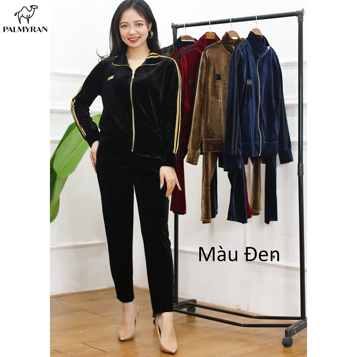Bộ quần áo nhung tuyết cao cấp palmyran NT01