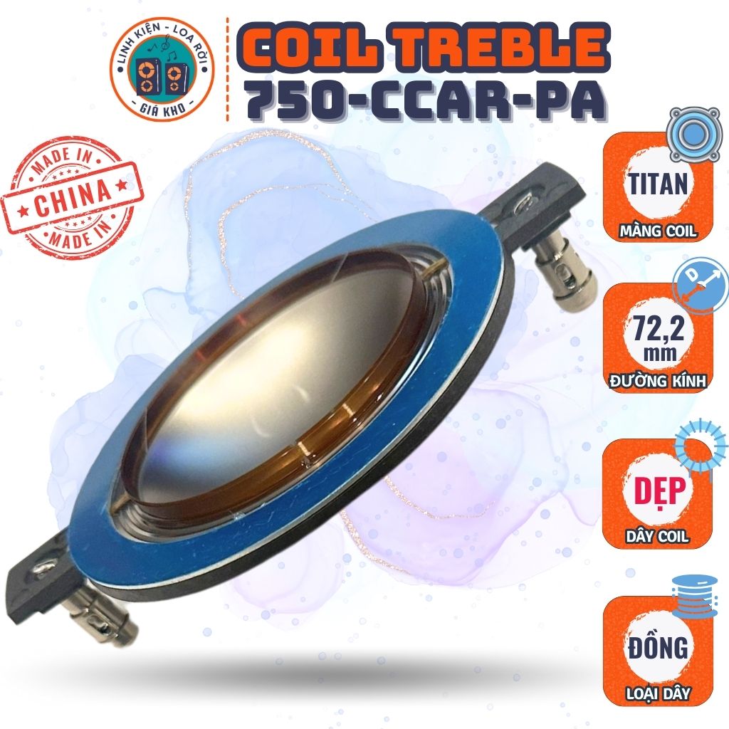 Coil Loa Treble 750 - Titanium - Made in China