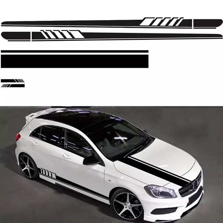[HCM]Tem xe ô tô thể thao TS107 (trắng)