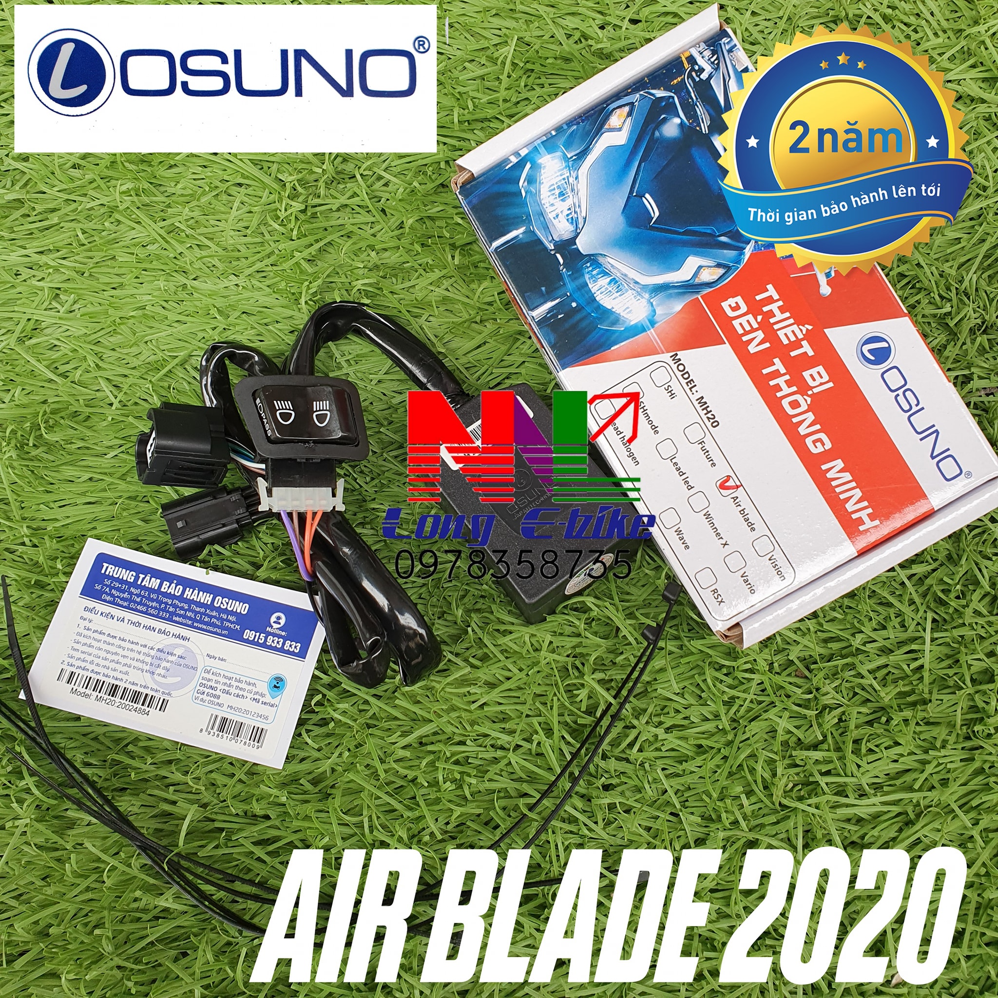 ( 2 NĂ BH ) mạch tắt đèn pha air blade 2020