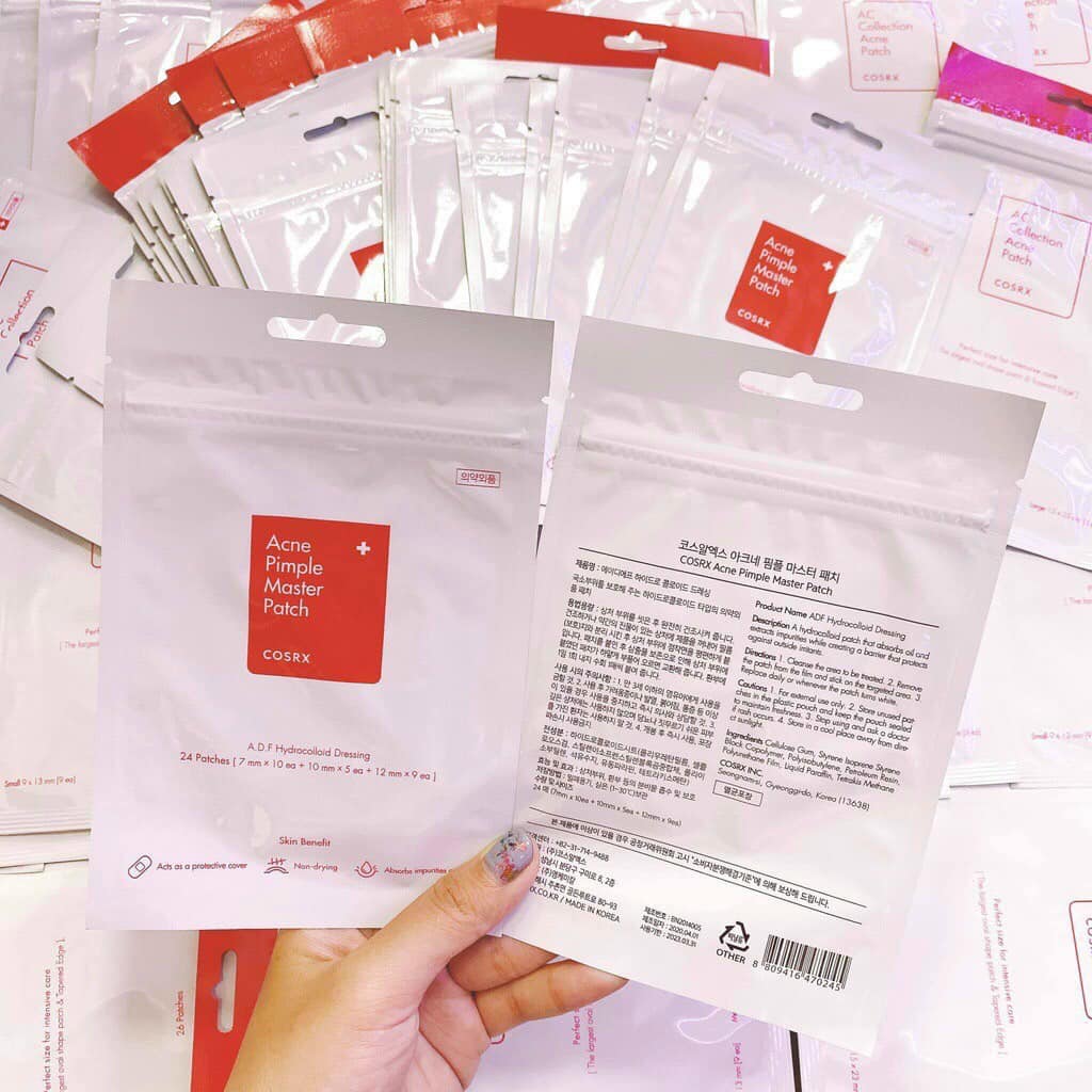 COSRX Acne Pimple Master Patch 24 PCs/pack - Cosrx Clear Fit Master Patch 18 PCs
