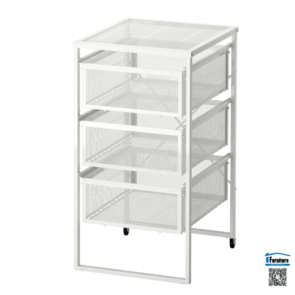 Mega sale to 19% kệ để đồ lennart ikea - trắng