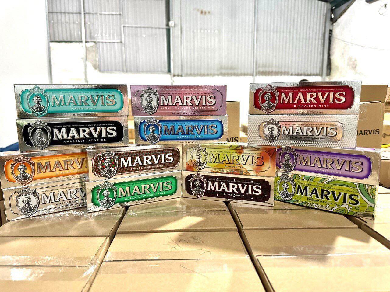 Kem đánh răng Marvis Toothpaste - Đầy đủ mùi hương date mới