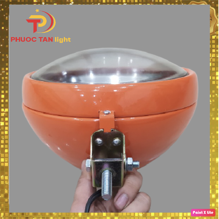 Đèn Pha 24V 250W Choá Thuỷ Kính Mo , bóng gim