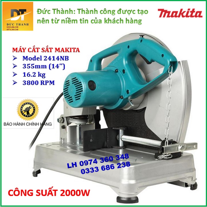 Máy Cắt Sắt Bàn Makita 2414Nb 200W
