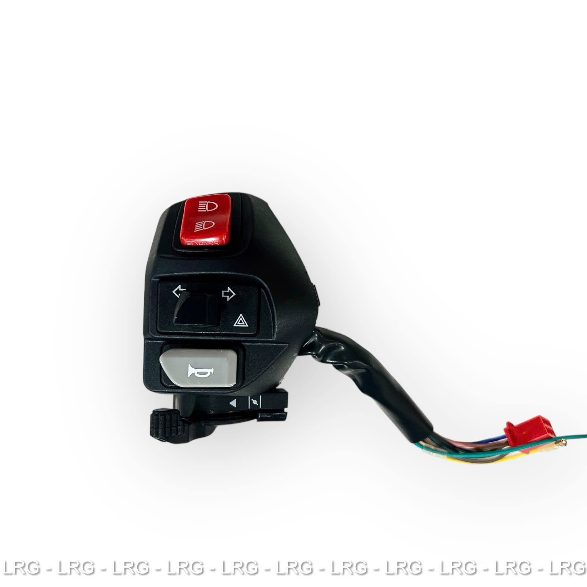 Cùm Công Tắc NVX Nút Đỏ Có Kéo E Mod Dây Sẵn Cho Exciter 135 2004-2014 ( Exciter 4 Số, 5 Số)