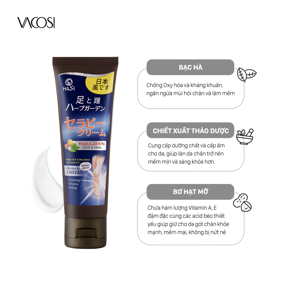 HASI HABUGADEN FOOT & HEEL THERAPY CREAM 80g