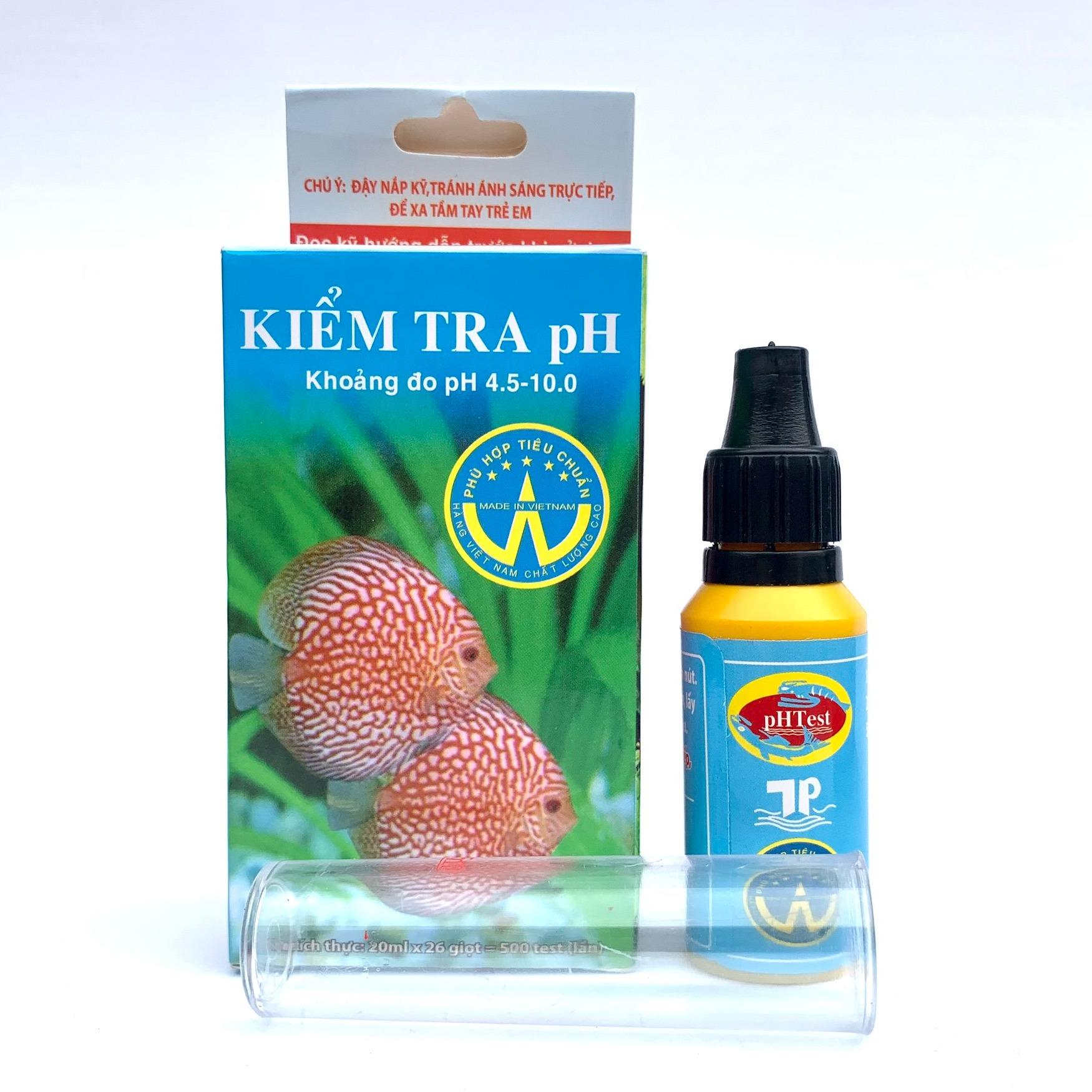 Dung dịch kiểm tra pH nước hồ cá