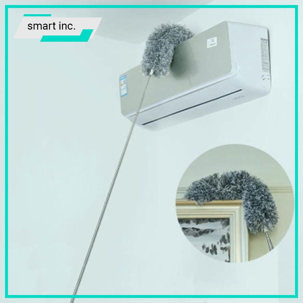 Chổi Quét Bụi Máng Mạng Nhện Trần Nhà Trên Cao Cây Phất Trần Nóc Nhà Lau Dọn Sạch Bụi Bẩn Hút Bụi Bàn Ghế Cán Kéo Dài