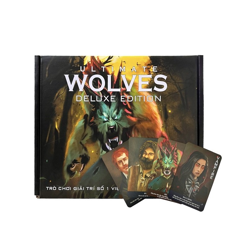 Rẻ Vô Địch Bộ Bài Ma Sói Ultimate Deluxe Việt Hoá 78 lá kèm hướng dẫn chơi cao cấp