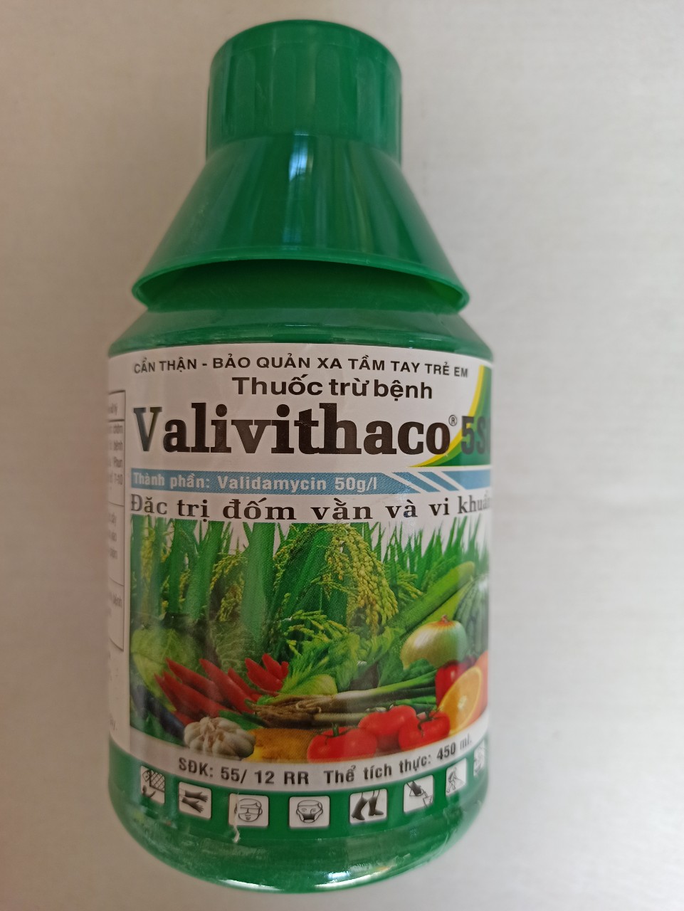 Valivithaco 5SC- Thuốc trừ bệnh khô vằn, nấm hồng - Chai 450ml