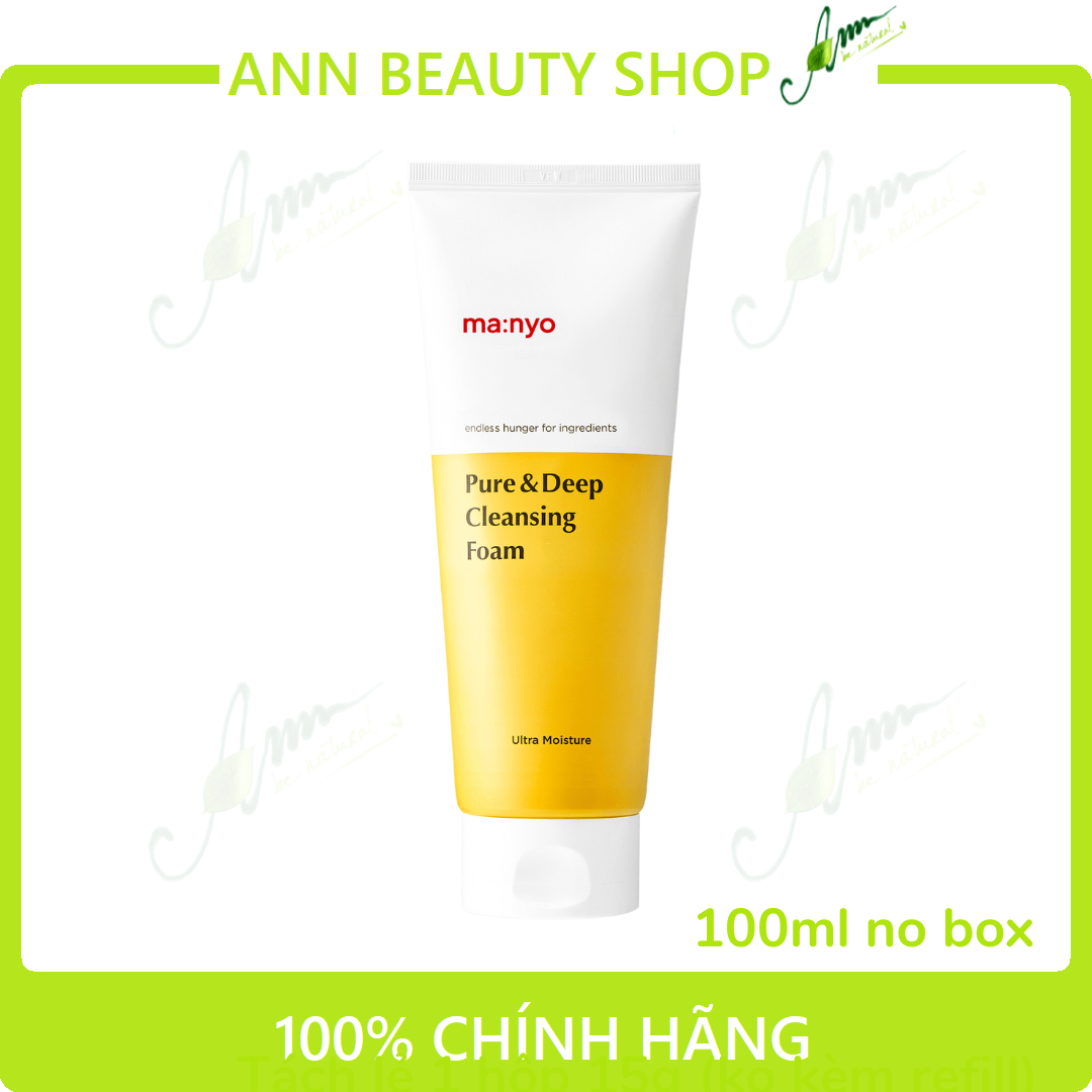 Sữa Rửa Mặt Manyo Factory Pure & Deep Cleansing Foam 100ml