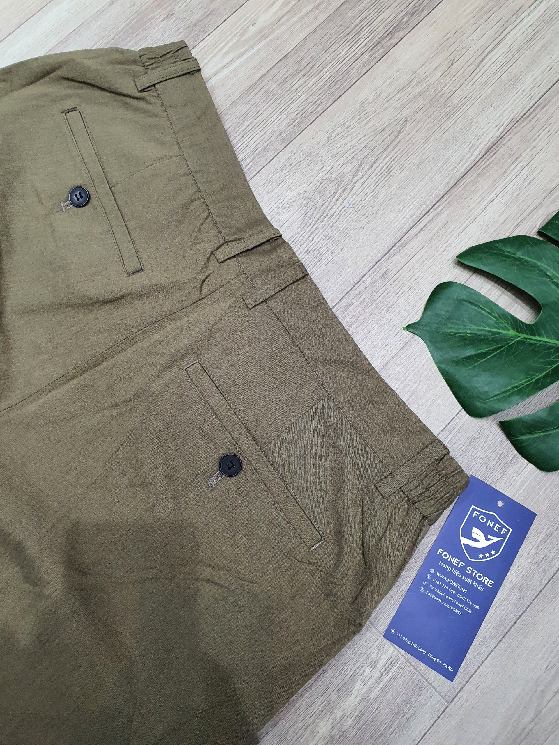 Quần kaki golf (Xuất Hàn) xuất xịn full túi, tag.