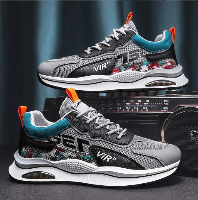 Giày thể thao nam Sneaker tăng 5cm chiều cao, phong cách trẻ trung, lịch lãm, dễ phối đồ AVISHOP - 344