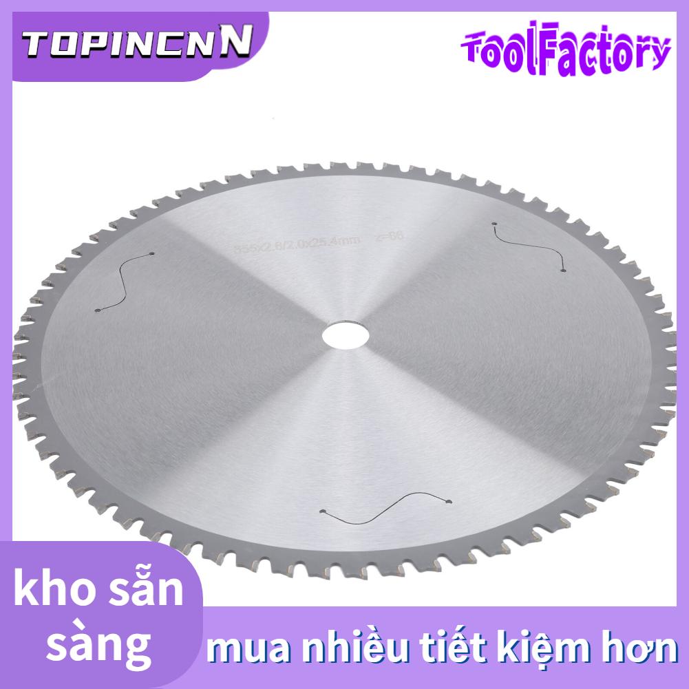 Saw Blade Metal Circular Iron Cutting High Speed Steel Hardware Tools 355x2.6x2.0x25.4x66T