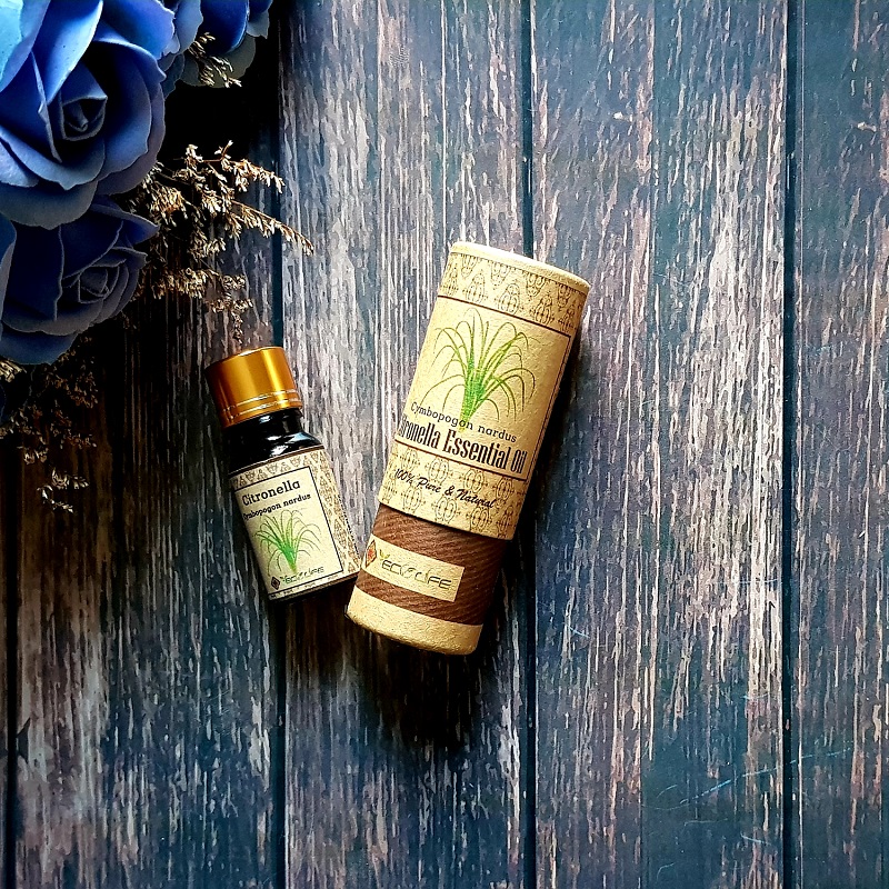 Tinh dầu đuổi muỗi, xông thơm sả java Ecolife