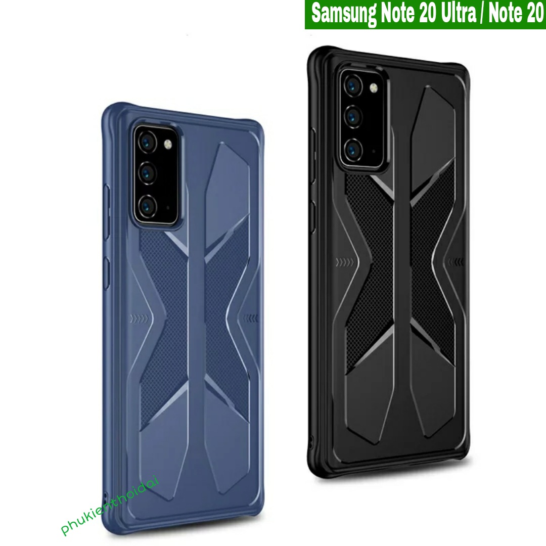 Ốp lưng Samsung Note 20 / Note 20 Ultra kiểu dáng Gaming cao cấp chống sốc