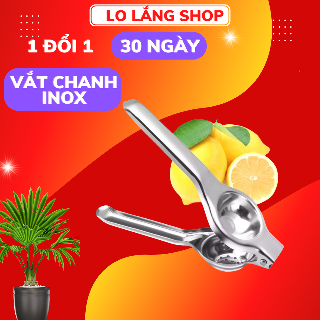 Dụng cụ vắt tắt, chanh kích thước lớn inox dày giúp nhanh chống tiện lợi cao câp