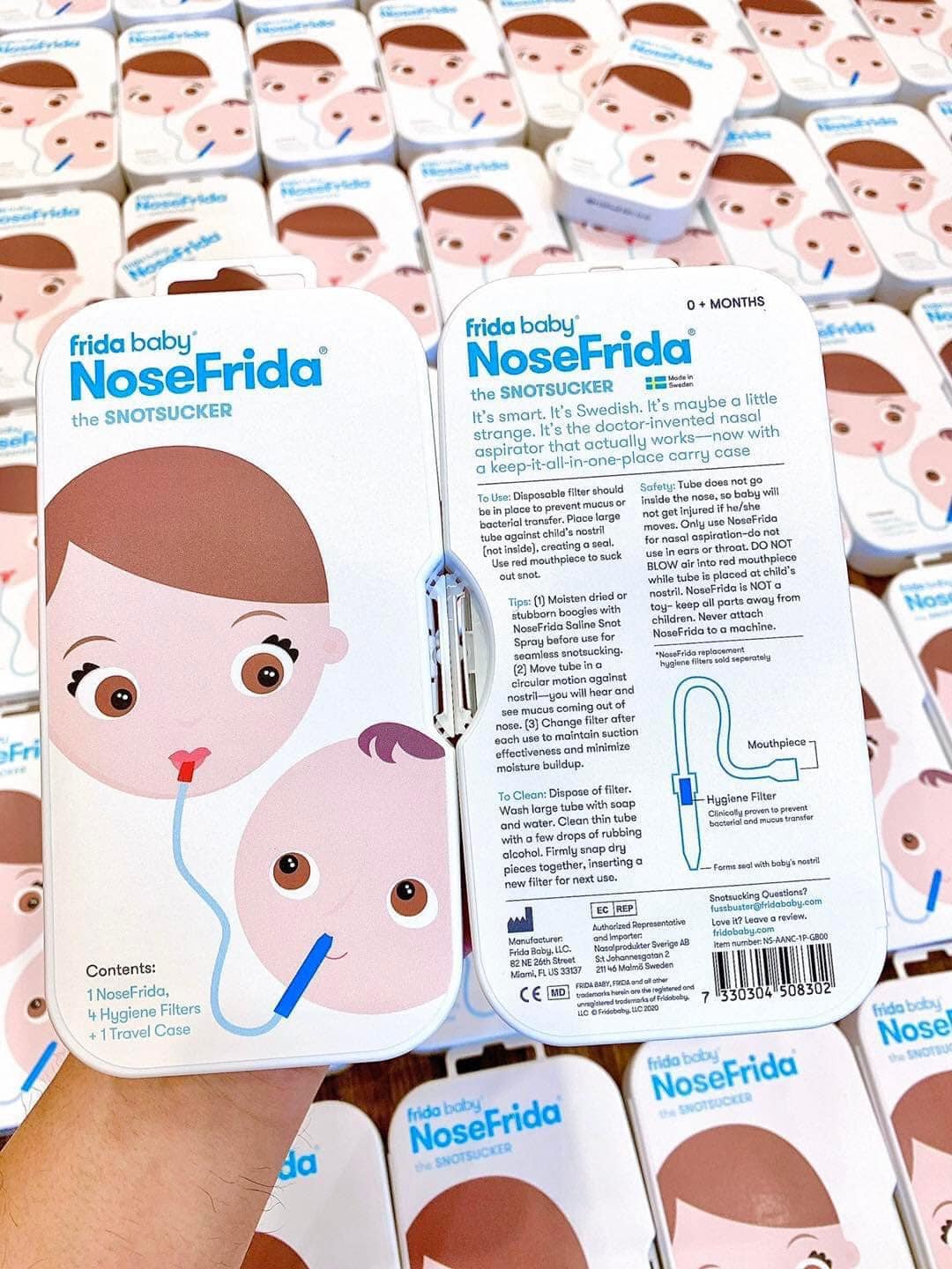 Dụng cụ hút mũi Nosefrida cho bé