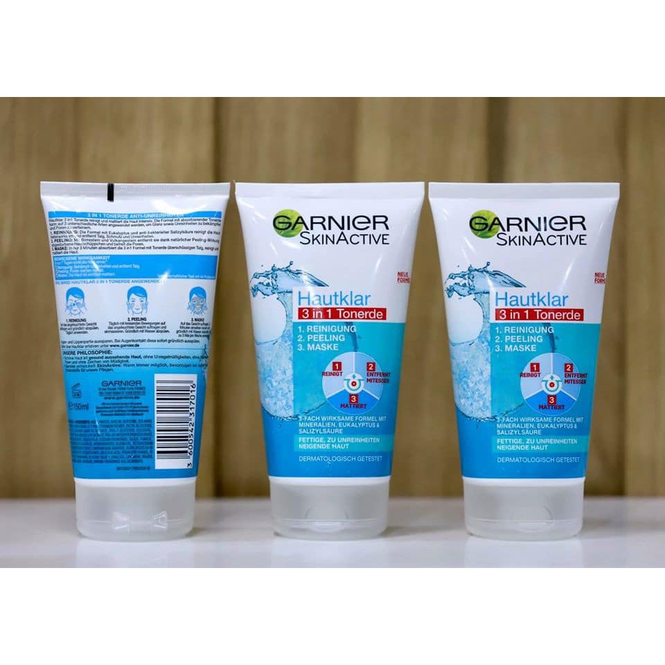 Sữa rửa mặt 3 trong 1 Garnier