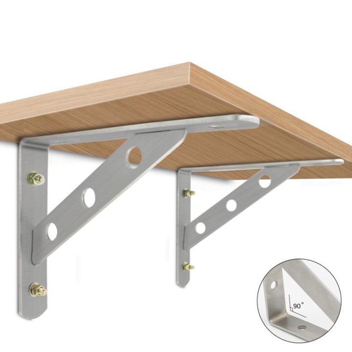 GIÁ ĐỠ KỆ TREO TƯỜNG INOX SUS304