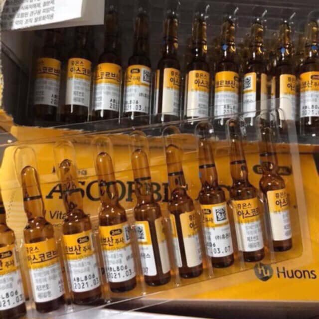 Vitamin C Huons Hàn Quốc vỉ 10 ống/2ml