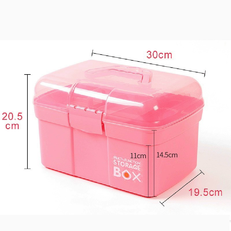 Cốp nhựa đựng đồ nail và mỹ phẩm