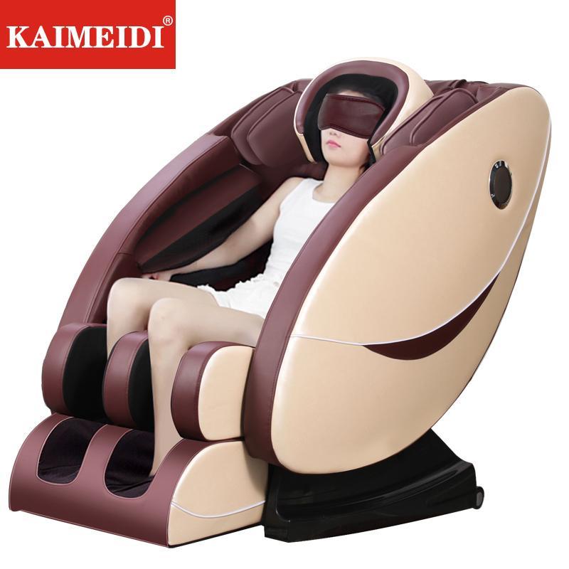 Ghế massage máy mát xa KAIMEIDI tự động đa chức năng loa Bluetooth nhạc 3D lập thể ghế mát xa kiểu phi thuyền chân không