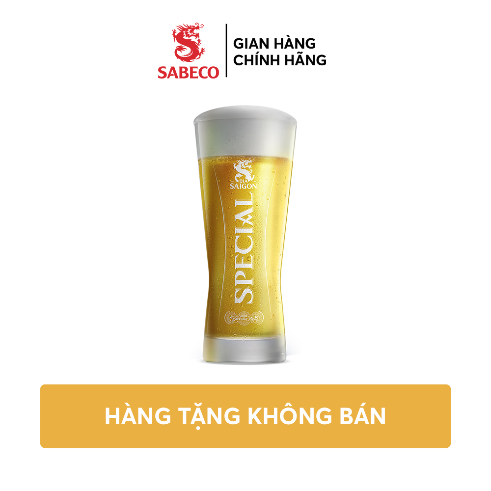 [Quà tặng] Ly thuỷ tinh Saigon Special
