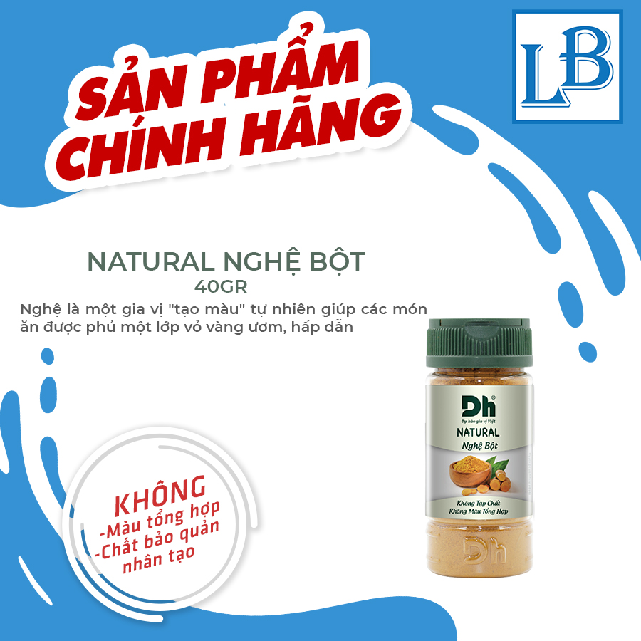 Natural Nghệ bột Dh Foods
