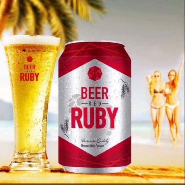 [Siêu thị WinMart] - Bia Red Ruby lon 330ml