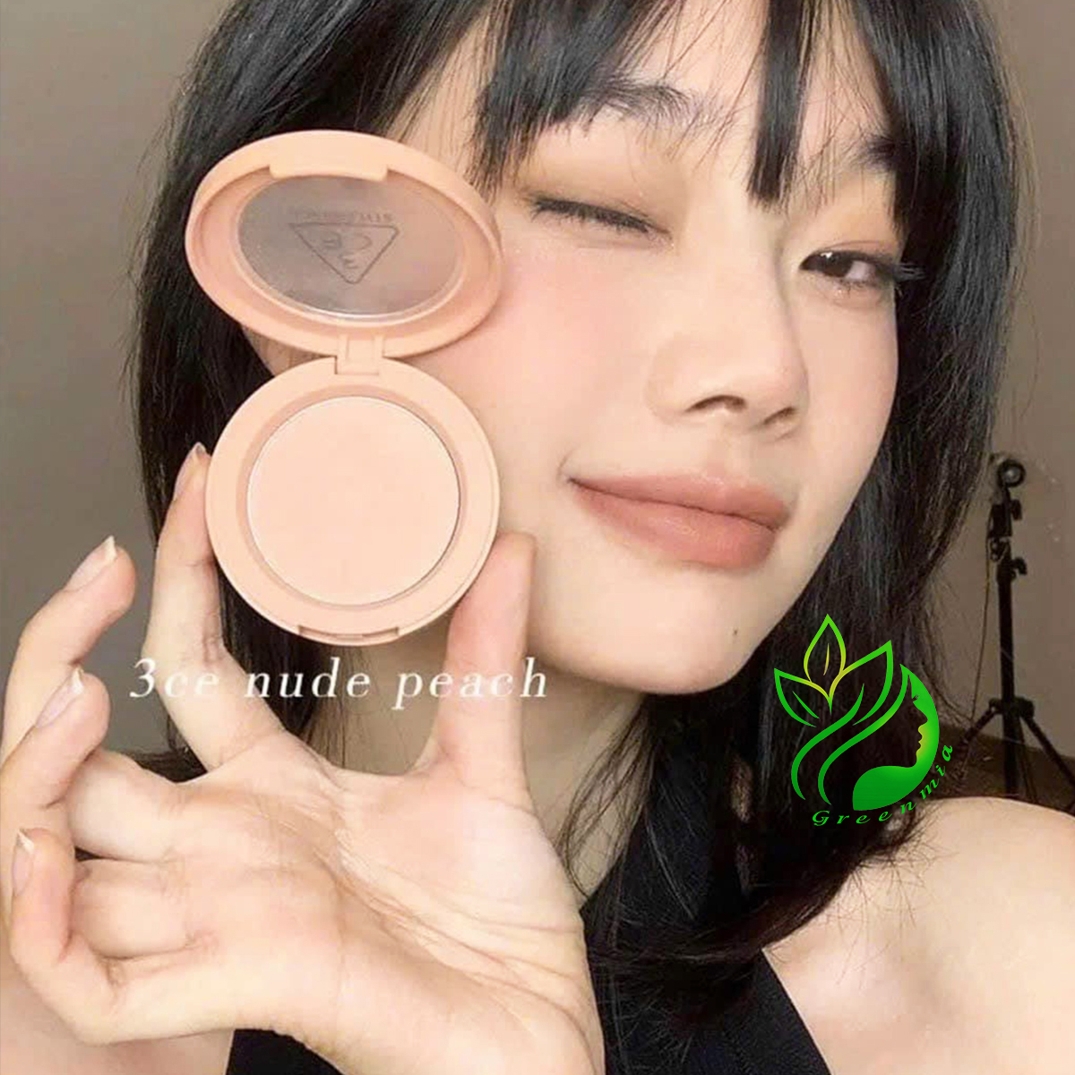 Hoàn tiền 15% - phấn má hồng 3ce mood recipe new take face blush kem velvet liquid blusher rose beige mono pink peach splash delectable city mauve